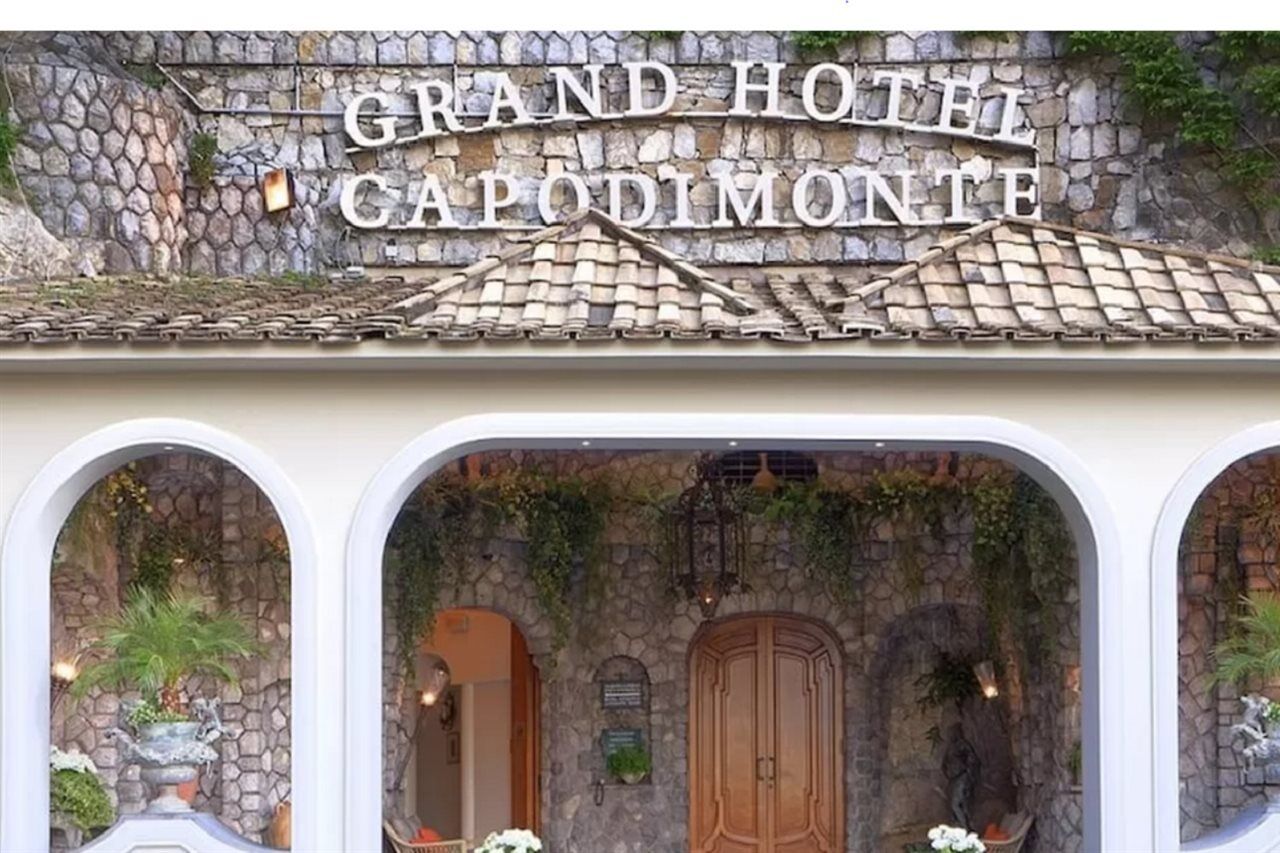 Grand Hotel Capodimonte Nápoles Exterior foto